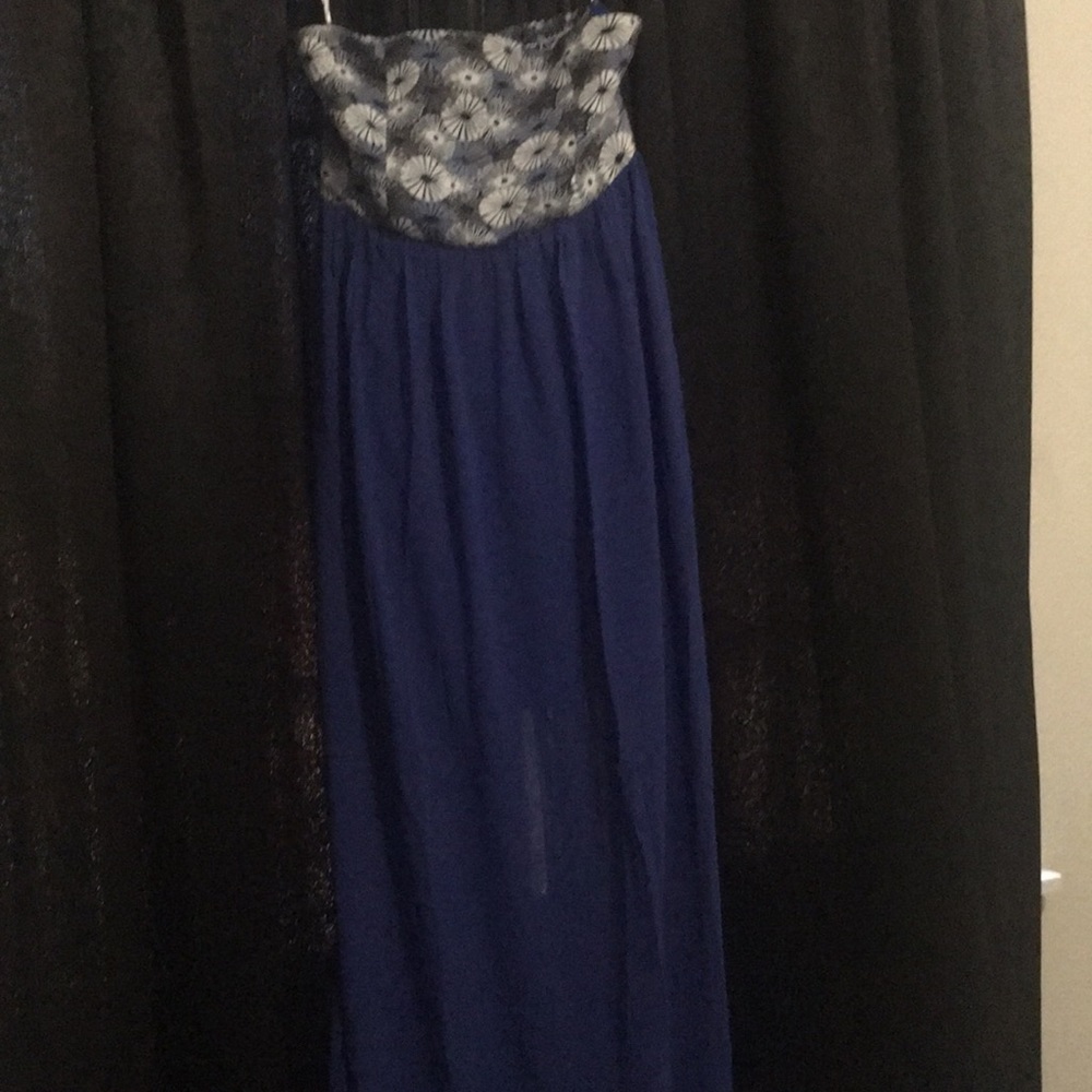 Blue dress